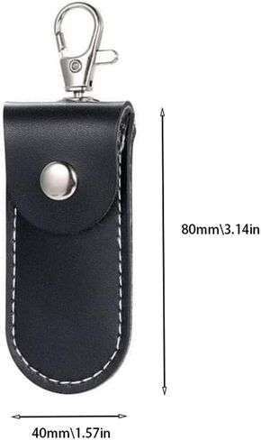 Pink USB Flash Drive Case, USB Protective Leather Case for Yubikey in Kuwait
