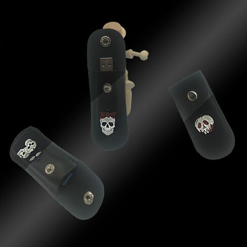 YIUWLMN 3 قطع حافظة محرك فلاش USB حقيبة تخزين USB محرك فلاش USB PU حافظة جلدية حافظة USB واقية لحماية محرك فلاش USB الخاص بك وسهولة التخزين in Kuwait