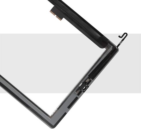 A-MIND for iPad 4 A1458 A1459 A1460 Touch Screen Replacement ，with Free Tool Kits+Screen Protector（ LCD Not Include, No Instructions） for ipad 4 Front Glass Panel Replacement (White) in Saudi Arabia