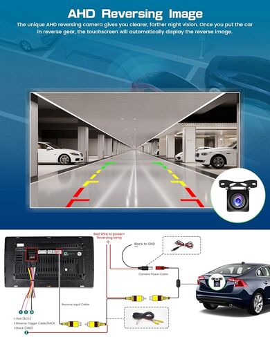 Roinvou Android Car Stereo لـ 2002-2006 Honda CR-V، راديو سيارة CarPlay لاسلكي مدمج مع Android Auto، شاشة لمس 9 بوصات في لوحة القيادة GPS ودعم مرآة Link BT FM WiFi AHD رؤية خلفية SWC in Saudi Arabia