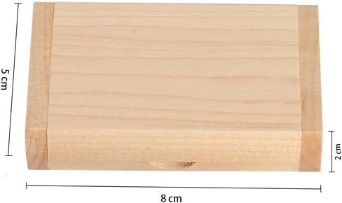 Novelty Wooden USB 2.0 Flash Drive Data Storage Memory Stick USB Stick Pendrive with Wooden Box (32GB, Ellipse Wood) in Kuwait