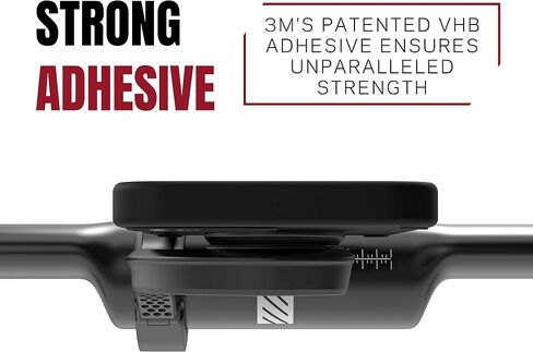 KOM Cycling Edge Universal Phone Adapter Attach Your Smartphone to Any Bike Mount - Quarter Turn Phone Mount Adhesive Adapter in Saudi Arabia