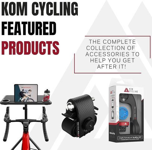 KOM Cycling Edge Universal Phone Adapter Attach Your Smartphone to Any Bike Mount - Quarter Turn Phone Mount Adhesive Adapter in Saudi Arabia