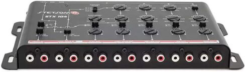 Stetsom STX 104 Crossover 5 Way Channels - معالج إشارة إخراج صوت السيارة الإلكتروني الرقمي 9V RMS in Kuwait