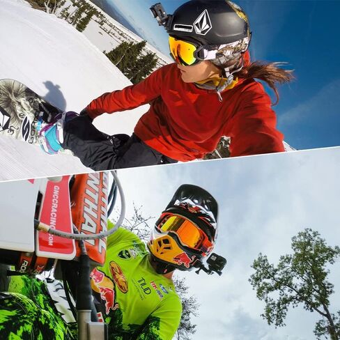 خوذة تثبيت لاصقة من Wealpe مع شريط لاصق 3M متوافق مع GoPro Hero 11، 10، 9، 8، 7، Max، Fusion، 6، 5، 4، Session، 3+، 3، 2، 1 كاميرات in Kuwait