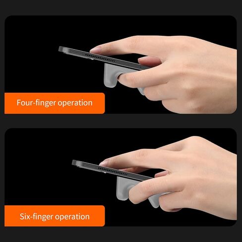 SUMAXPRO Tablet Hand Rest,Gaming Silicone Grip, Anti-Slip Grip Handle Six-Finger Operation for Fortnite,Call of Duty,League of Legend, Pubg,Rules of Survival Suitable for All Tablets in Kuwait