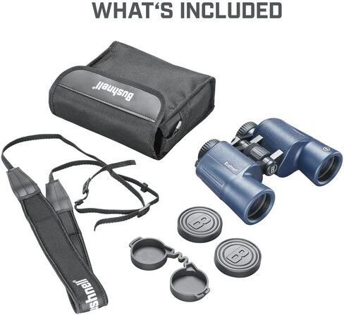 مناظير Bushnell H2O 12x42mm، مناظير مقاومة للماء ومقاومة للضباب لركوب القوارب والمشي لمسافات طويلة والتخييم in Kuwait