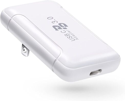 شاحن سريع 20 وات USB C، Costyle PD 3.0 شحن سريع كتلة رفيعة مسطحة من النوع C شاحن جداري قابس شاحن Gan لهاتف iPhone 15 Pro 15 Plus 15 14 13 12 11 Pro Max SE XR، iPad Mini AirPods Pro، Galaxy، Pixel in Kuwait