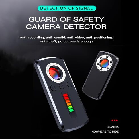 كاشف الكاميرا الخفية من كوكوكر، كاشف حشرات، جهاز كشف GPS مضاد للتجسس، ماسح ضوئي للكشف عن الترددات اللاسلكية لحماية الخصوصية للفنادق in Kuwait