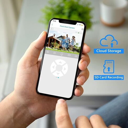 Topiacam كاميرا أمان لاسلكية 360 درجة في الهواء الطلق، كاميرات أمان لاسلكية في الهواء الطلق، كاميرا أمان PTZ بدقة 2 ميجابكسل، تكبير بصري 5X، محادثة ثنائية الاتجاه، كشف الحركة، تتبع تلقائي، رؤية ليلية 1080 بكسل، IP66 مقاومة للماء in Kuwait