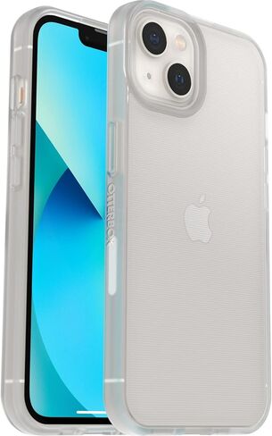 حافظة OtterBox iPhone 13 (فقط) Prefix Series - أسود كريستالي، رفيعة للغاية، مناسبة للجيب، حواف مرتفعة تحمي الكاميرا والشاشة، متوافقة مع الشحن اللاسلكي in Saudi Arabia