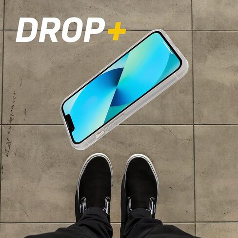 حافظة OtterBox iPhone 13 (فقط) Prefix Series - أسود كريستالي، رفيعة للغاية، مناسبة للجيب، حواف مرتفعة تحمي الكاميرا والشاشة، متوافقة مع الشحن اللاسلكي in Saudi Arabia