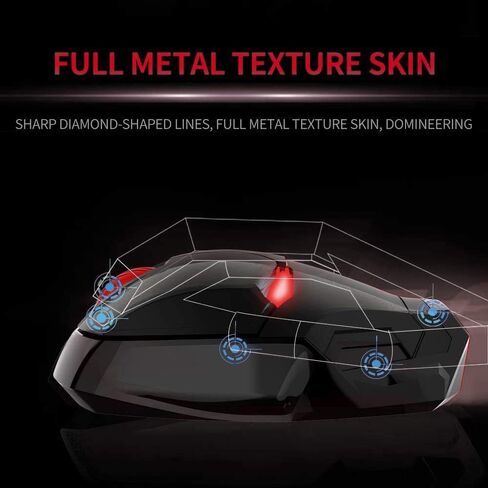 ماوس ايرون مان لاسلكي مريح 2.4 جيجا محمول محمول مع مستقبل USB ماوس صامت للكمبيوتر وماك بوك ونوت بوك والكمبيوتر واللاب توب (اسود) in Kuwait