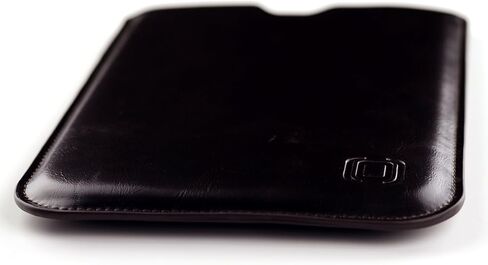 حافظة Dockem التنفيذية لجهاز Samsung Galaxy Tab S3 9.7 (أيضًا S2 9.7): حافظة كمبيوتر لوحي من الجلد الصناعي - حقيبة نحيفة وبسيطة واحترافية مع بطانة من الألياف الدقيقة (بني داكن) in Kuwait