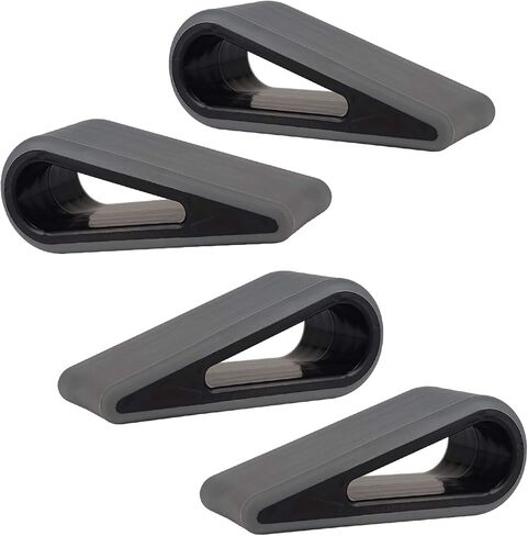 حامل كمبيوتر محمول من Yeebline، حامل إسفين قابل للإمالة من السيليكون المتين ومضاد للانزلاق للمكتب، حامل قابل للحمل وجيد التهوية وأقدام مرتفعة للوحة مفاتيح الكمبيوتر اللوحي (رمادي) in Kuwait