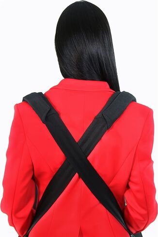 فيتالي زي اي ان حامل لابتوب كبير جدا ومريح بتصميم محسن 2021، محمول بدون استخدام اليدين، قابل للتعديل، مكتب قابل للارتداء لاجهزة اللابتوب حتى 17 انش والتابلت والنوت باد وماك بوك وغيرها in Kuwait