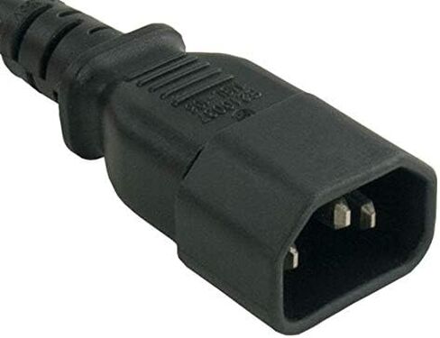 سلك توصيل طاقة للكمبيوتر بطول 6 أقدام و16 AWG من IEC320 C13 إلى IEC320 C14 in Kuwait