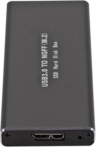 BOWONG M.2 SATA SSD to USB 3.0 External SSD Reader Converter Adapter Enclosure with UASP, Support NGFF M.2 2280 2260 2242 2230 SSD with Key B/Key B+M in Kuwait