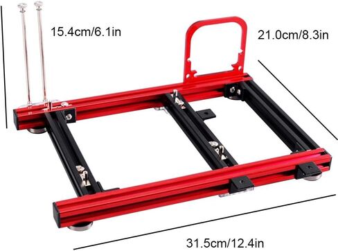 حافظة كمبيوتر ITX Case ATX Test Bench PC، ملحقات أكريليك DIY إطار مفتوح من سبائك الألومنيوم، إطار جهاز التعدين مفتوح الهيكل، لجهاز ITX اللوحة الأم للكمبيوتر الشخصي ATX in Saudi Arabia