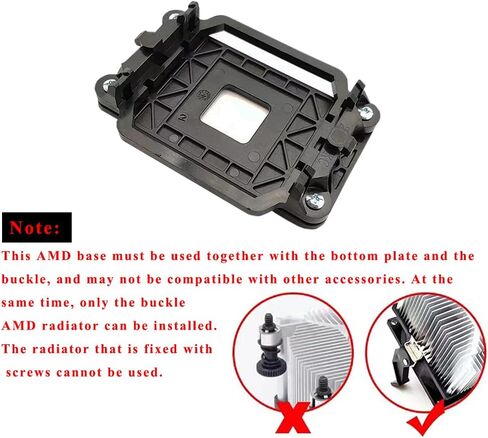 قاعدة المبرد Aimeixin AMD ، مروحة وحدة المعالجة المركزية مروحة تبريد الحرارة لـ AMD 940 / AM2 / AM3 مع معجون حراري in Kuwait