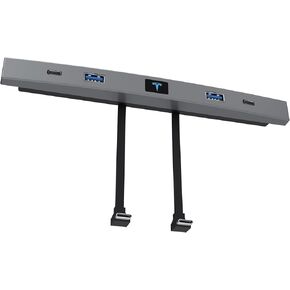 موزع USB نوع C من ووردما، متوافق مع وحدة التحكم المركزية تيسلا موديل Y/3 2021-2023، يدعم الشحن السريع بمنفذ USB ونوع C وبيانات USB in Kuwait