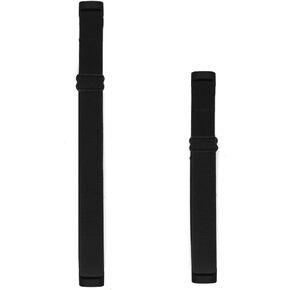 سوار معصم مطاطي قابل للتعديل متوافق مع جهاز تتبع اللياقة البدنية فيتبيت لوكس للرجال والنساء (اسود، M) in Kuwait