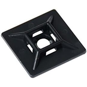 South Main Hardware 888089 وسادة تثبيت 1 بوصة، 100 حزمة سوداء، ربطة كابل متخصصة، 100 قطعة in Saudi Arabia