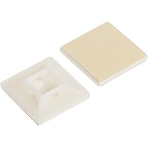 1-in Mounting Pad, 100-Pack Black, Speciality Cable Tie in Saudi Arabia