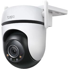 TP-Link Tapo 2K QHD Outdoor Pan/Tilt Wi-Fi Security Camera, 360° View, Motion Tracking, Color Night Vision, Free Person/Vehicle/Motion Detection, Cloud & SD Card Storage, 24/7 Recording, Tapo C520WS