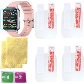 Octelect smart watch screen protector 1.69 for choosice smart watch with 4PCS in one pack, 1.69inch in Kuwait
