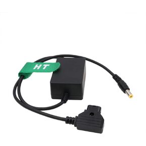 DC D-tap Power Cable for Canon XF705 C70 XF605 Camera 24V, V-Mount Anton-Bauer P-tap Right Angle DC Barrel 60cm in Kuwait