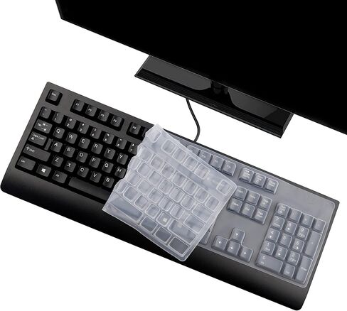Keyboard Cover for Lenovo Preferred Pro/Preferred Pro II for Lenovo IBM Preferred Pro USB Keyboard 4X30M86879 4Y9400 73p5220 US 41A5289 54Y9400 SK-8825 KB1021 US Keyboard Skin-Clear in Saudi Arabia