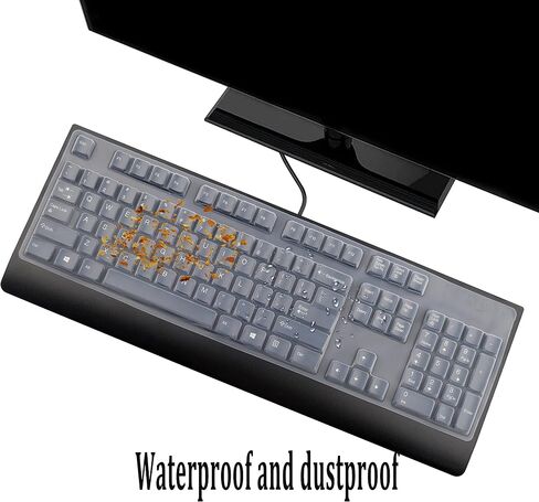 Keyboard Cover for Lenovo Preferred Pro/Preferred Pro II for Lenovo IBM Preferred Pro USB Keyboard 4X30M86879 4Y9400 73p5220 US 41A5289 54Y9400 SK-8825 KB1021 US Keyboard Skin-Clear in Saudi Arabia