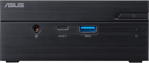 كمبيوتر مكتبي Asus Mini PN51 USFF، وحدة المعالجة المركزية Ryzen R5 5500U، ذاكرة الوصول العشوائي 32 جيجابايت، 1 تيرابايت NVMe، 4K 3-Monitor Support DisplayPort، HDMI، USB Type-C، WiFi 6، Bluetooth 5.2، Windows 11 Professional، أسود in Kuwait