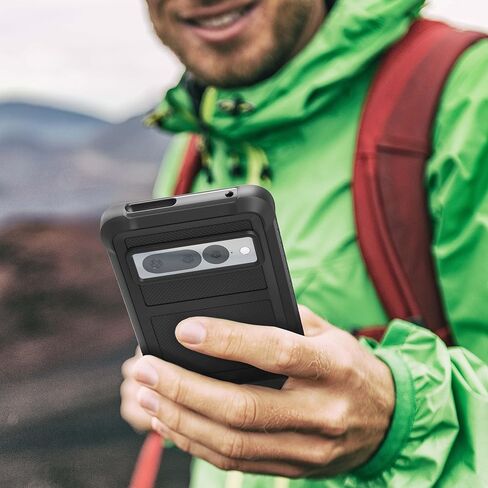 مجموعة 2 في 1 مغلفة لحافظة حزام Google Pixel 7 Pro مع حافظة هاتف بمشبك حافظة وحقيبة مقاومة للصدمات مع مسند in Kuwait