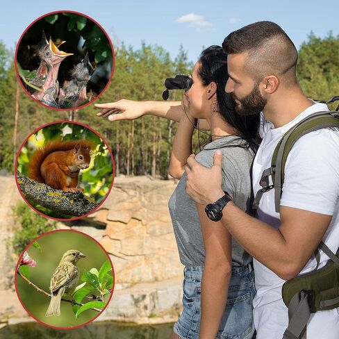 Upgraded Monocular by Strong Impact, Monocular Compact Scope, High Power Telescope, Zoom Monocular for Adults. 12x Magnification Zoom Lens Telescope, High Definition with Multi-Coated Lens in Kuwait