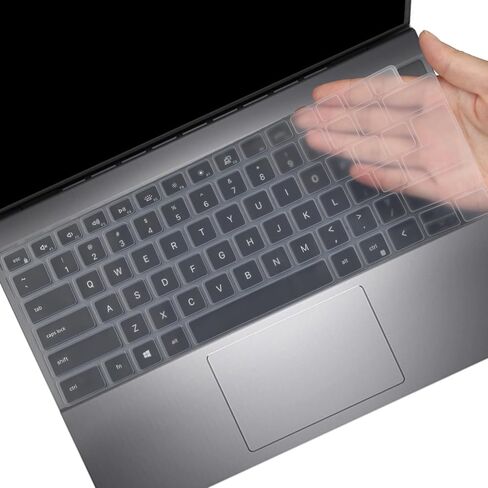 Keyboard Cover Skin for Dell Inspiron 16 5630 5620 5625 7620 7630, Inspiron 14 5430 5410 5415 5418 5420 5425 7415 7420 7425 7430, Dell Inspiron 13 5310 5320, Dell Latitude 3320 3420 14 (Black) in Saudi Arabia
