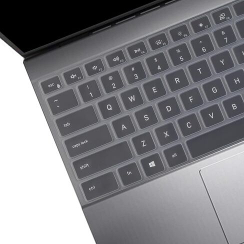 Keyboard Cover Skin for Dell Inspiron 16 5630 5620 5625 7620 7630, Inspiron 14 5430 5410 5415 5418 5420 5425 7415 7420 7425 7430, Dell Inspiron 13 5310 5320, Dell Latitude 3320 3420 14 (Black) in Saudi Arabia
