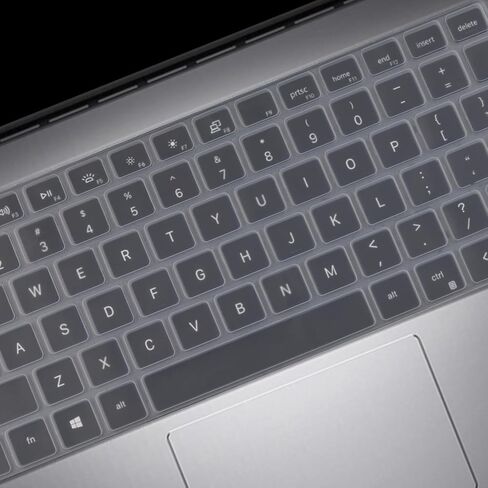 Keyboard Cover Skin for Dell Inspiron 16 5630 5620 5625 7620 7630, Inspiron 14 5430 5410 5415 5418 5420 5425 7415 7420 7425 7430, Dell Inspiron 13 5310 5320, Dell Latitude 3320 3420 14 (Black) in Saudi Arabia