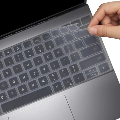 Keyboard Cover Skin for Dell Inspiron 16 5630 5620 5625 7620 7630, Inspiron 14 5430 5410 5415 5418 5420 5425 7415 7420 7425 7430, Dell Inspiron 13 5310 5320, Dell Latitude 3320 3420 14 (Black) in Saudi Arabia
