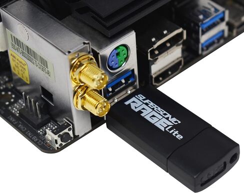 باتريوت Supersonic Rage Lite USB 3.2 Gen 1 فلاش درايف - 128 جيجا - PEF128GRLB32U in Saudi Arabia