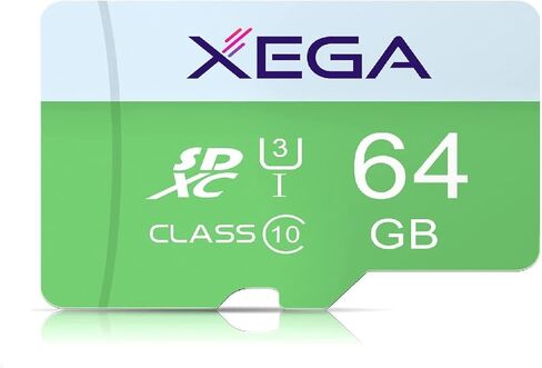 بطاقة SD سعة 64 جيجابايت من Xega، وبطاقة TF لتخزين كاميرا الأمان XEGA in Kuwait