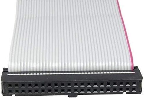 LIANSHU IDE Extension Cable -IDE 40Pin Male to Female Ribbon L=6Inches Grey Cable, Ribbon Cord for 3.5" PATA HDD in Kuwait