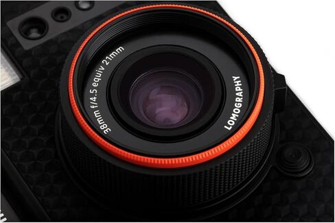 لوموجرافي مجموعة كاميرا فورية من الزجاج الاوتوماتيكية من لومو (اصدار ماجلان) مع حزمة فيلم انستاكس ميني (20 عرض) وألبوم (3 عناصر) in Kuwait