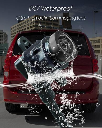 Rear View Backup Camera Fit for Dodge Grand Caravan Chrysler Town and Country 2011-2020, Park Assist Camera Replace 4672639AA CH1960103 in Saudi Arabia