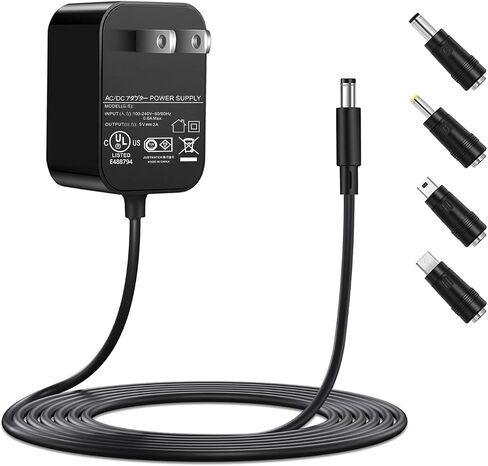 5V AC Power Adapter for Tascam PS-P520E DR-40 DR-05 DR-22WL DP-008EX DP-006 DP-004 DR-07 DR-100; Zoom Q3, Q3HD, R16, R24, H4n, H4n PRO Handy Recorder AD-14A/D Charger Power Adapter in Saudi Arabia