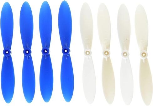 Force1 RC Quadcopter Spare Part - Replacement 2-Blade Propellers for UFO 4000 Mini Drone (Pack of 8) in Kuwait