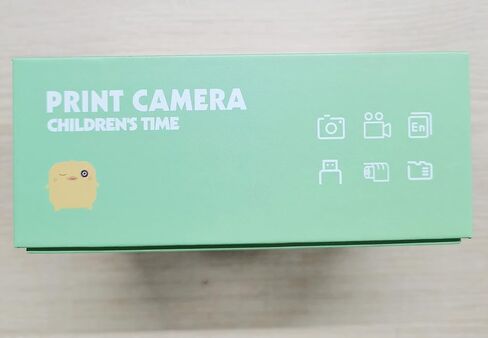 طباعة فورية لكاميرا الأطفال من Kizeefun: كاميرا للأطفال مزودة بكاميرا أمامية وخلفية لالتقاط صور سيلفي وتسجيل فيديو تتضمن بطاقة SD سعة 32 جيجابايت in Kuwait