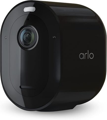 كاميرا كشاف Arlo Pro 5S 2K - 3 عبوات - كاميرات أمان لاسلكية في الهواء الطلق، شبكة Wi-Fi مزدوجة النطاق، رؤية ليلية ملونة، صوت ثنائي الاتجاه، كاميرات أمان منزلية، تحسين المنزل، أسود - VMC4360B in Kuwait