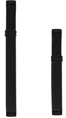 سوار معصم مطاطي قابل للتعديل متوافق مع جهاز تتبع اللياقة البدنية فيتبيت لوكس للرجال والنساء (اسود، M) in Kuwait